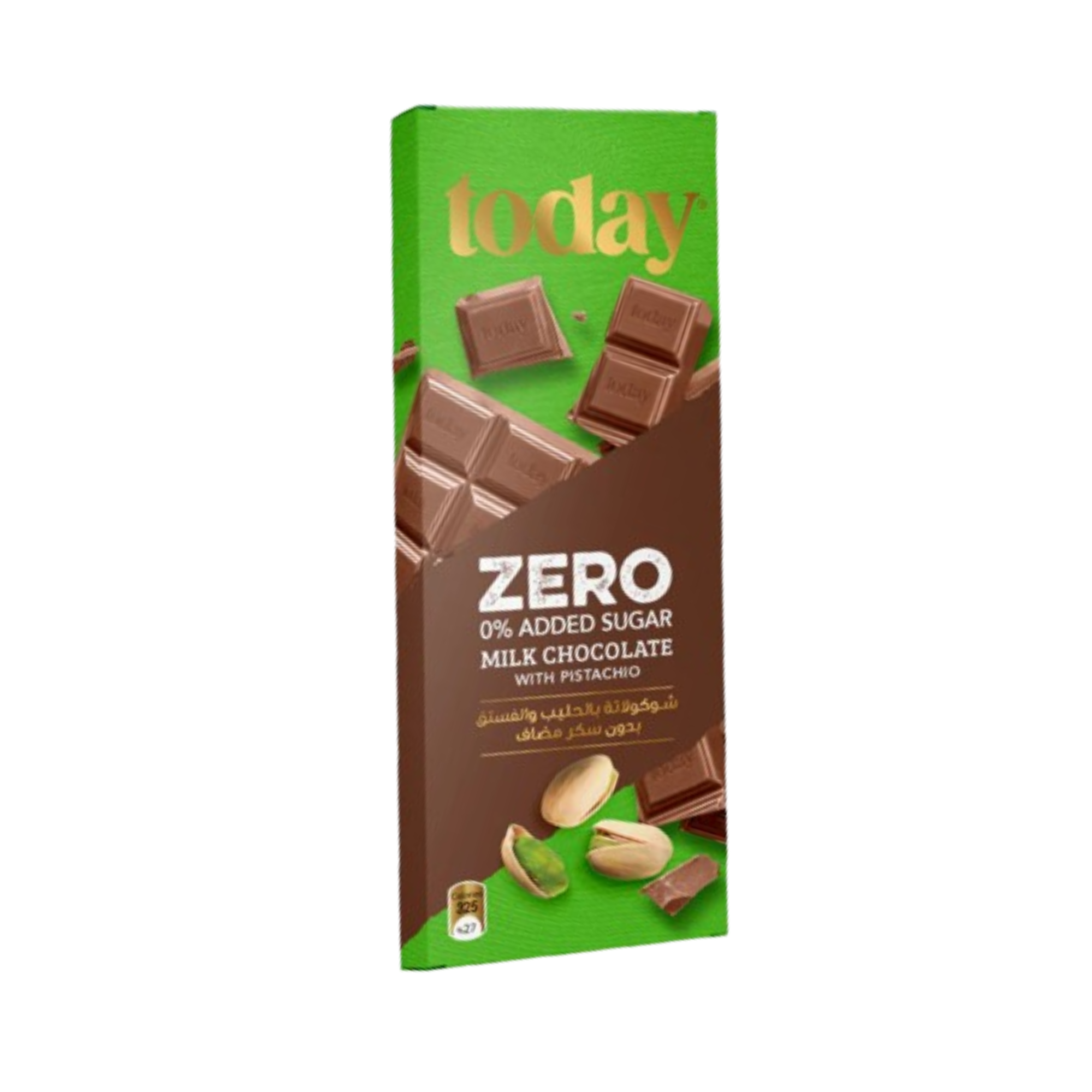 Today 0% Added Sugar Pistachio Milk Chocolate 65g