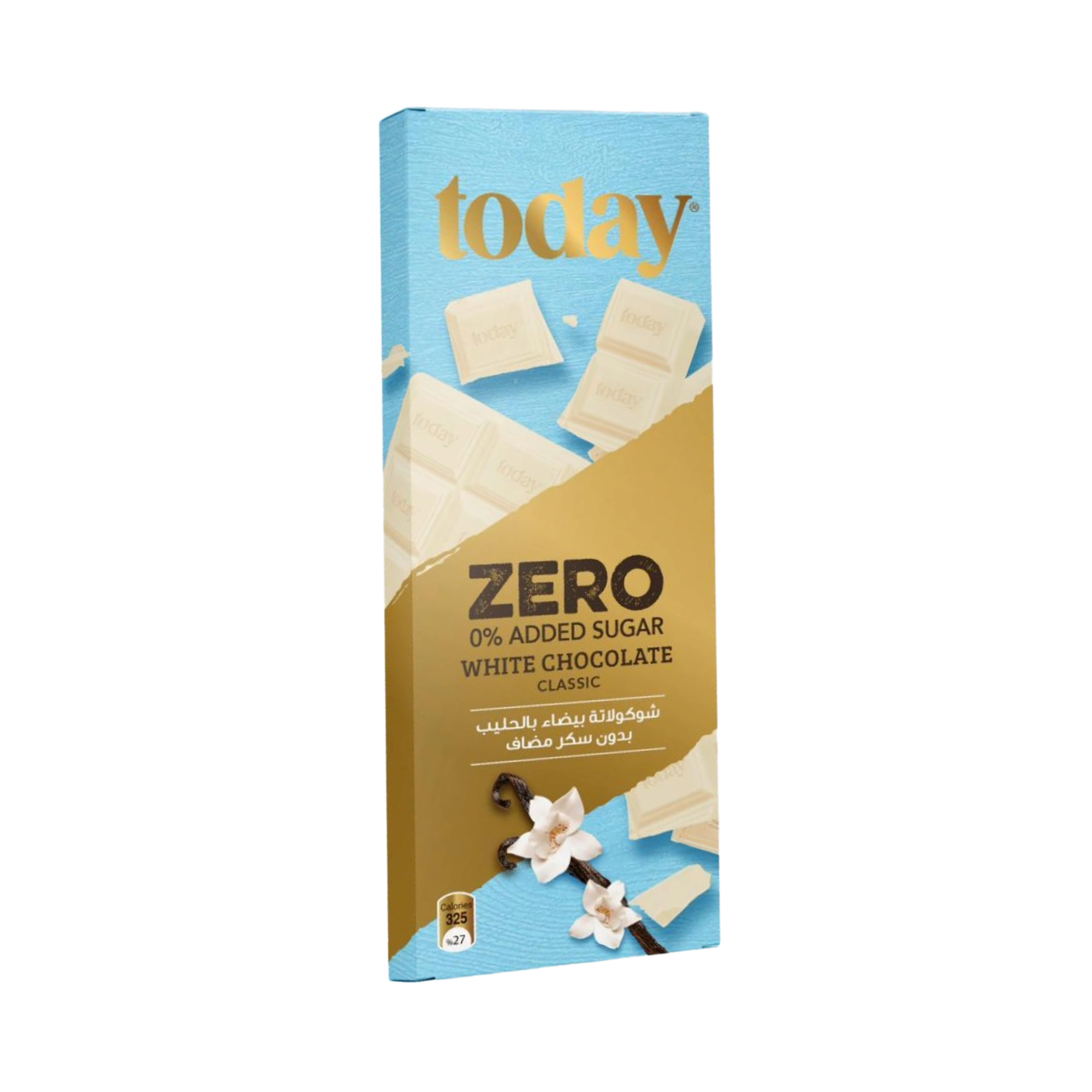 Today 0% Added Sugar White Chocolate 60g
