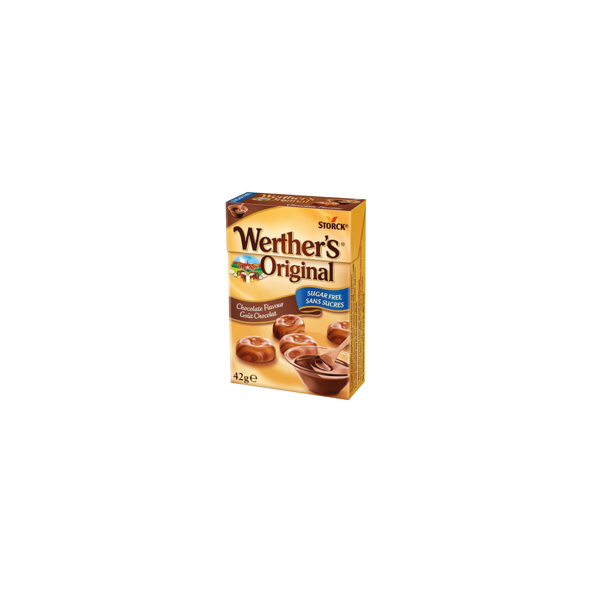 Werthers 0% Added Sugar Chocolate Candies 42g