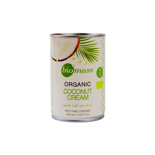 Biomass Organic Coconut Cream 400ml