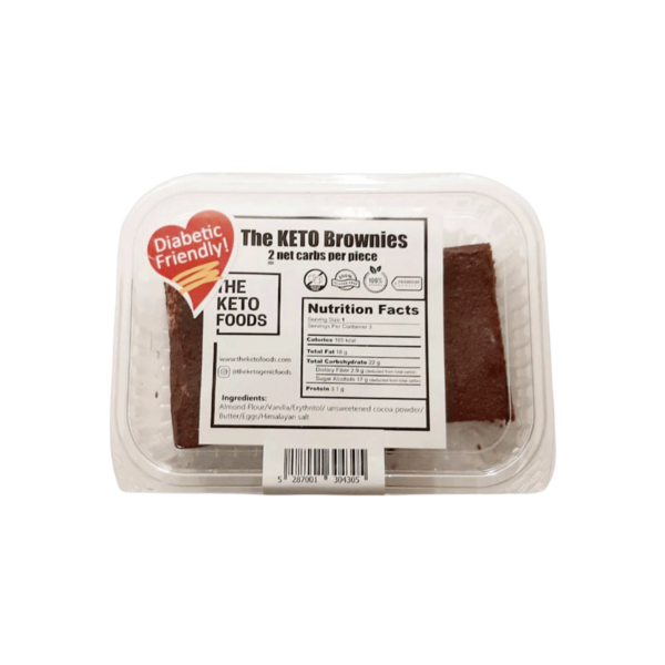 The Keto Foods Keto Brownies 3pcs