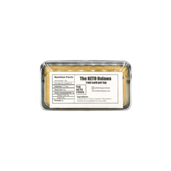 The Keto Foods Keto Pistachio Halawa 200g