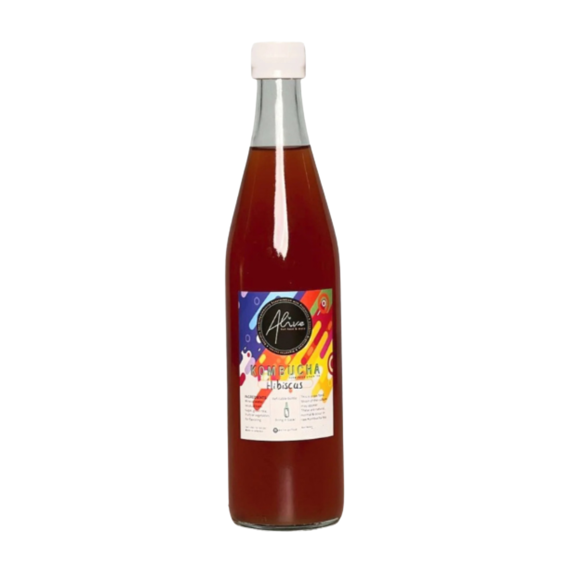 Alive Hibiscus Kombucha 500ml