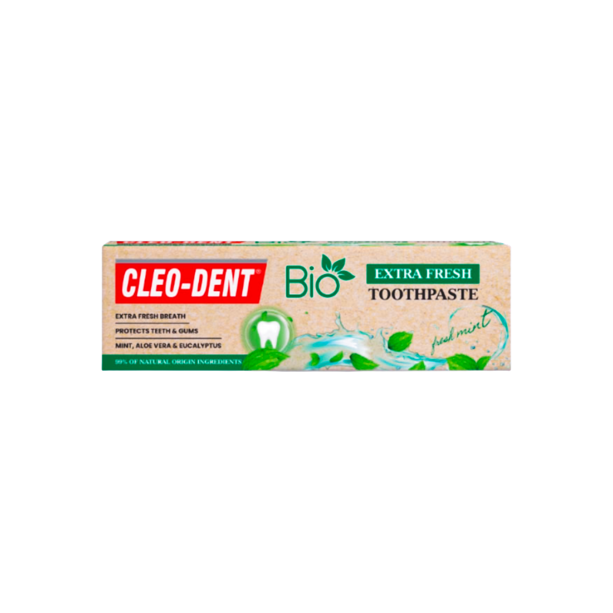 Cleo Dent Organic Extra Fresh Toothpaste 96g