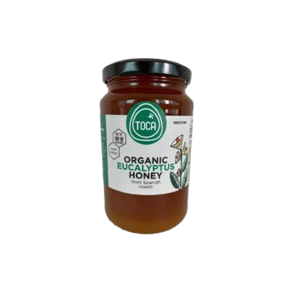 Toca Organic Eucalyptus Honey 500g