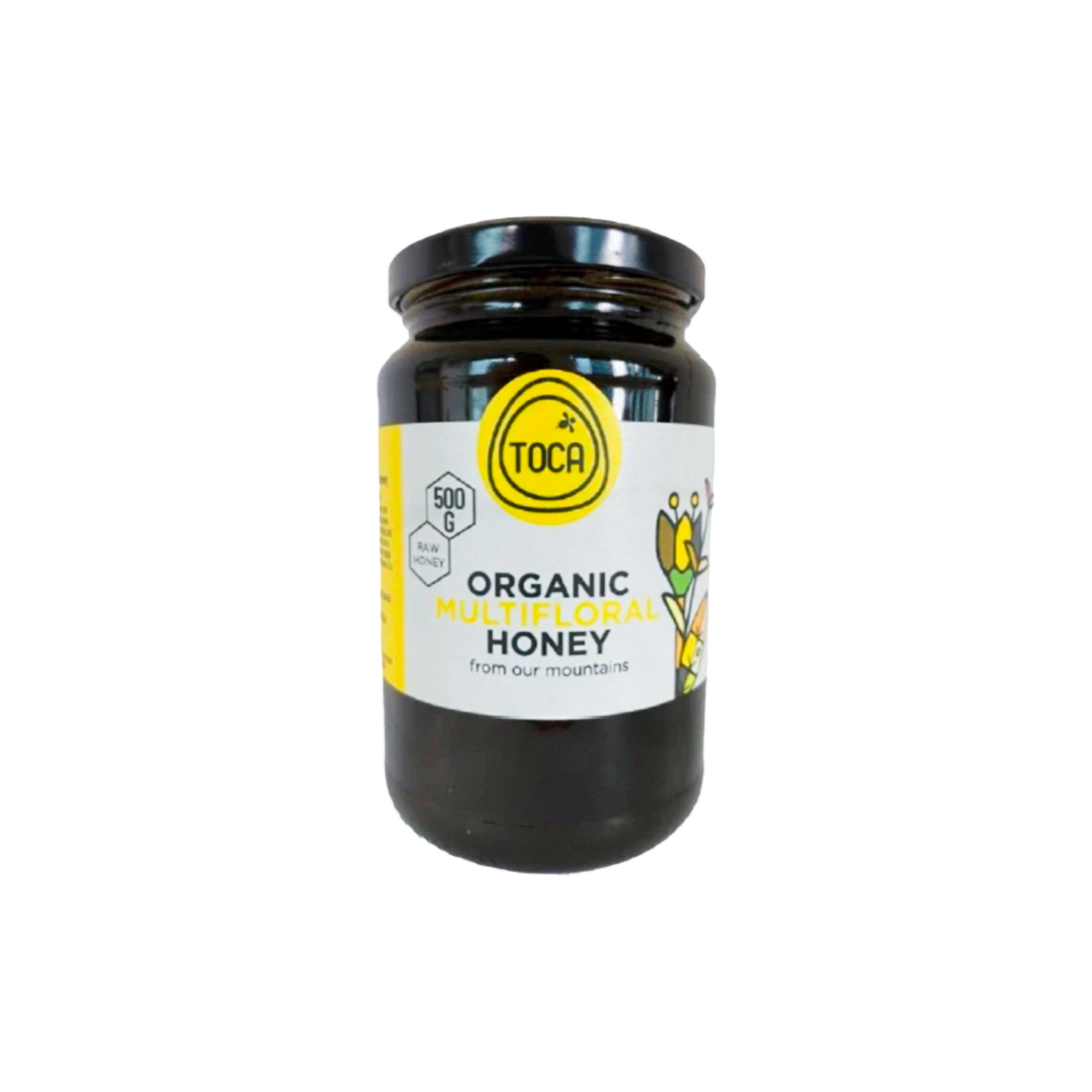 Toca Organic Multifloral Honey 500g