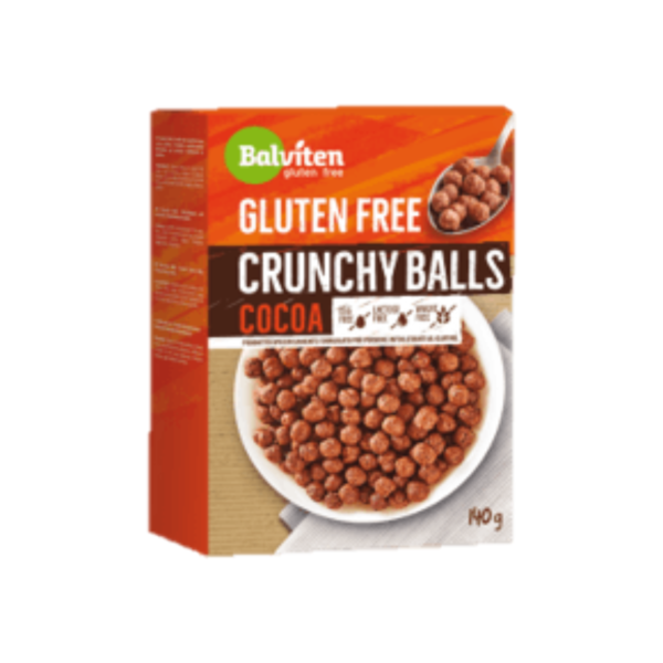 Balviten Gluten Free Cocoa Crunchy Balls 140g