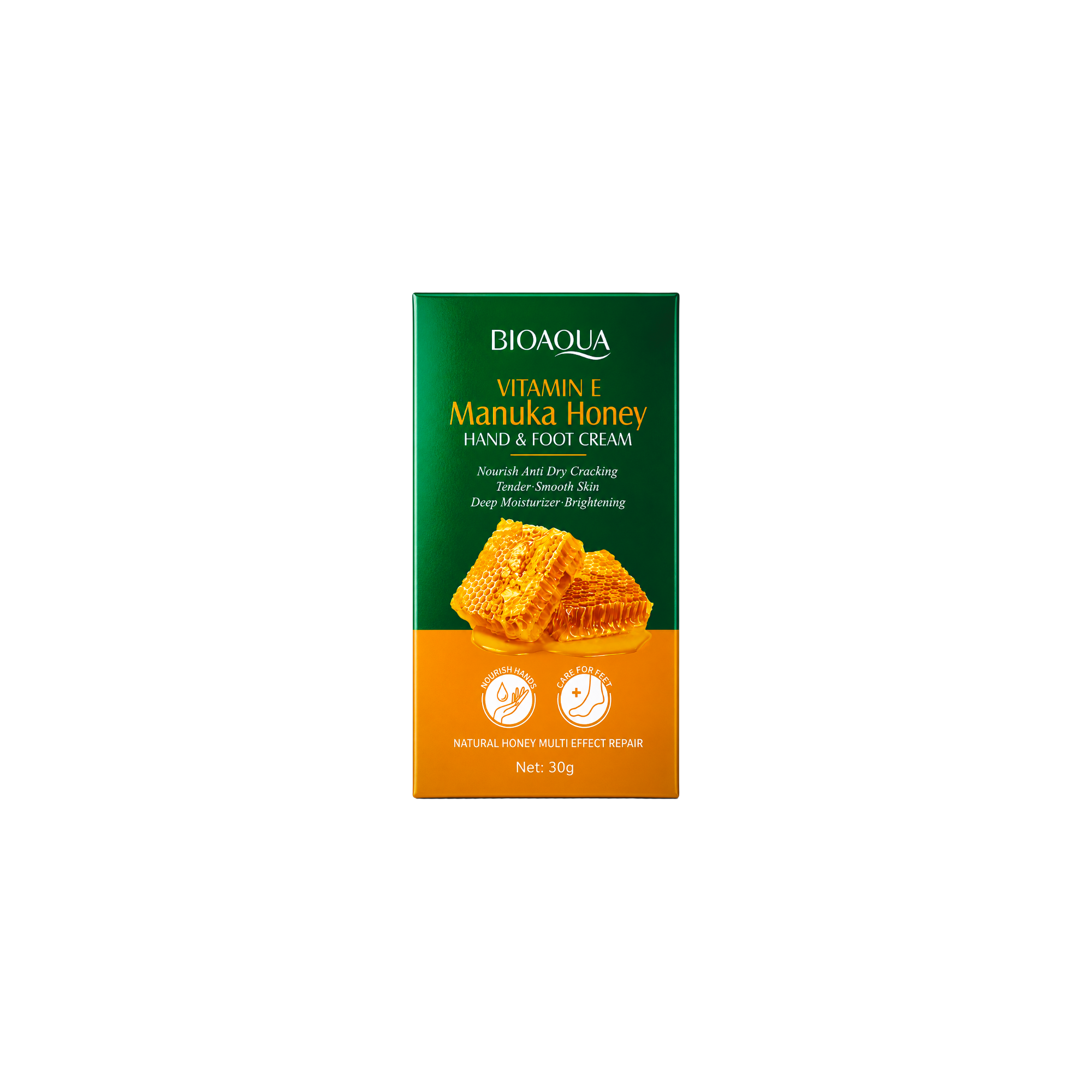 Bioaqua Vitamin E Manuka Honey Hand and Foot Cream 30g