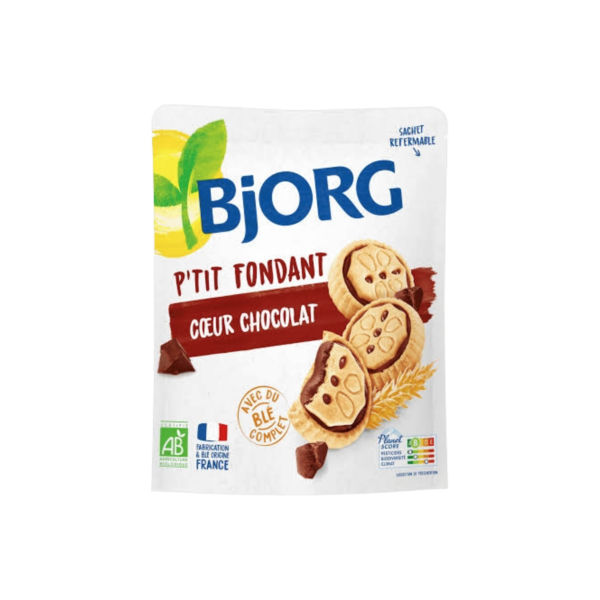 Bjorg Organic Petit Fondant Coeur Chocolat 180g