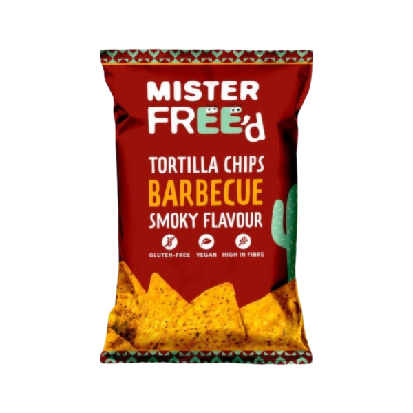 Mister Feed Gluten Free Smoky BBQ Tortilla Chips 135g
