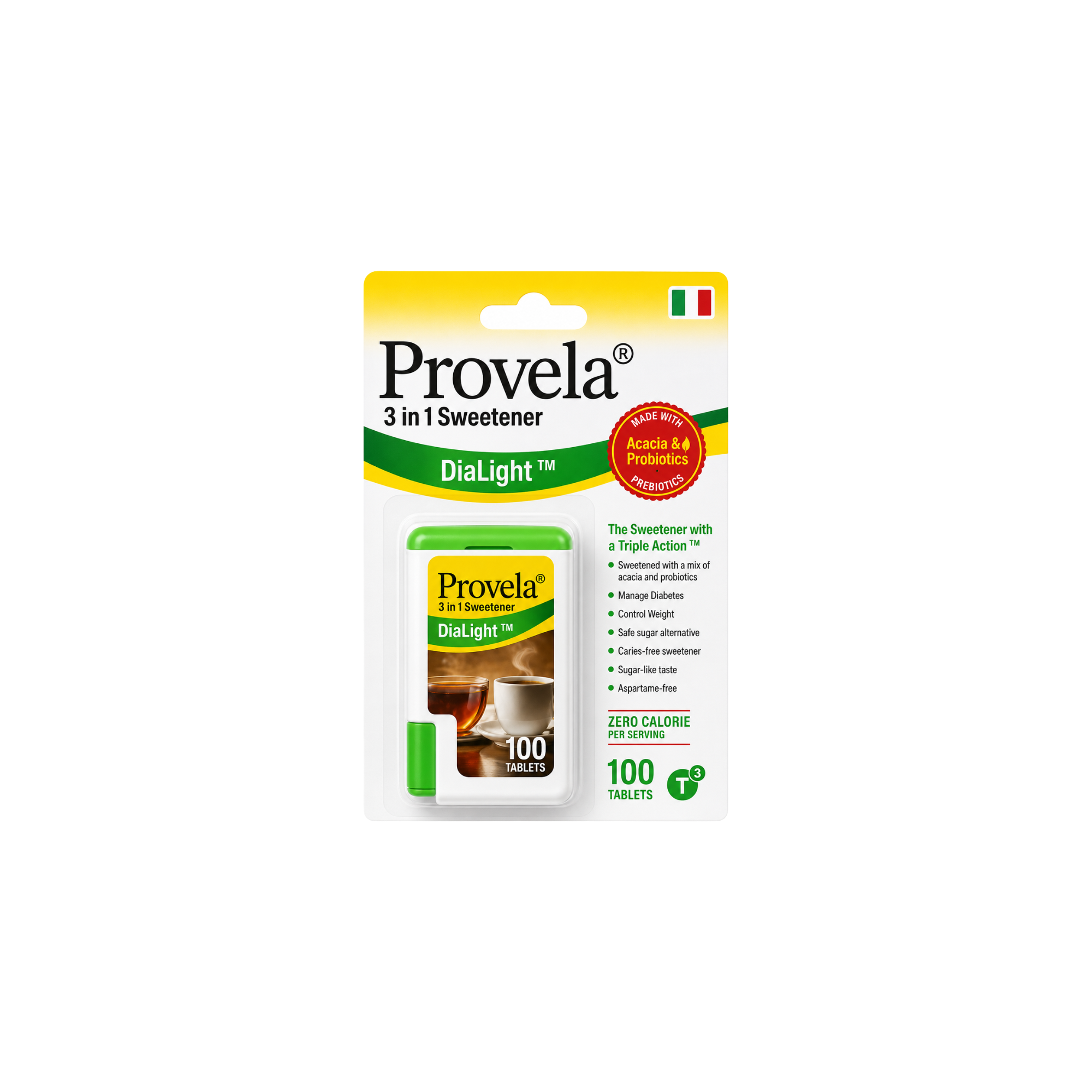 Provella Sucralose Sweetener 100 Tablets
