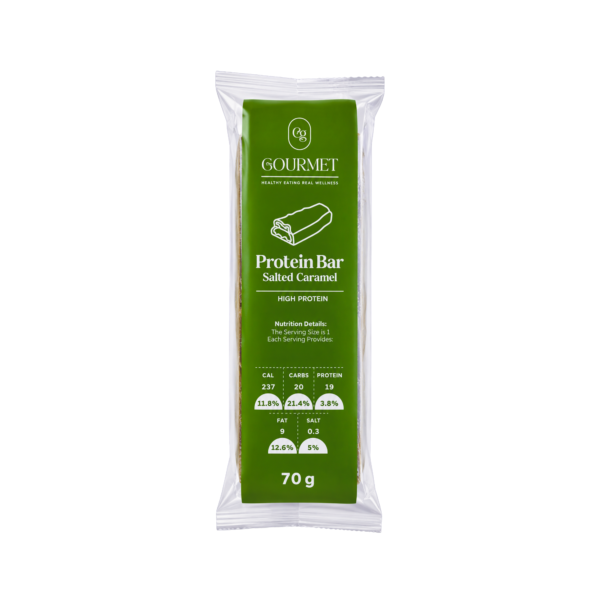C Gourmet Salted Caramel Protein Bar 70g