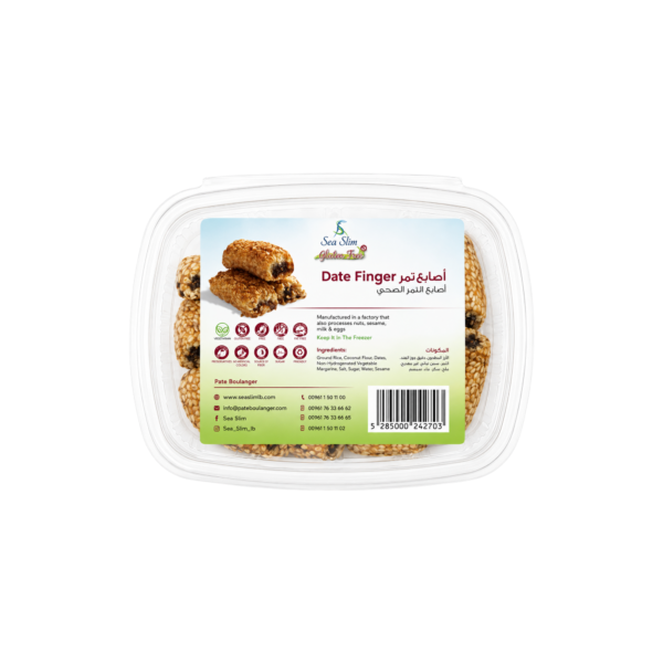 Sea Slim Gluten Free Date Fingers 200g